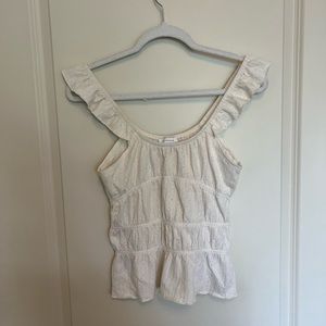 Topshop Dainty Coastal Cowgirl Cinched Tank Top